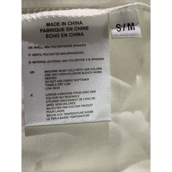 Lillian Rose Womens Satin Robe S/M Ivory Maid of Honor Bride Wedding Embroidered - Picture 7 of 8